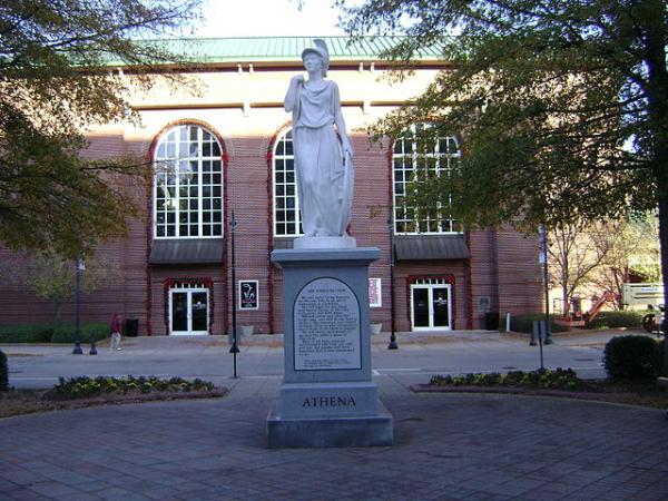 640px-Athena_Statue_in_front_of_Classic_Center.JPG